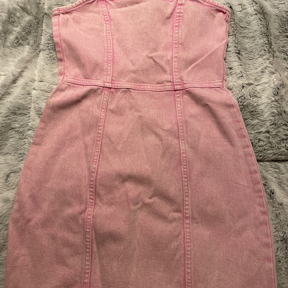 Denim minidress